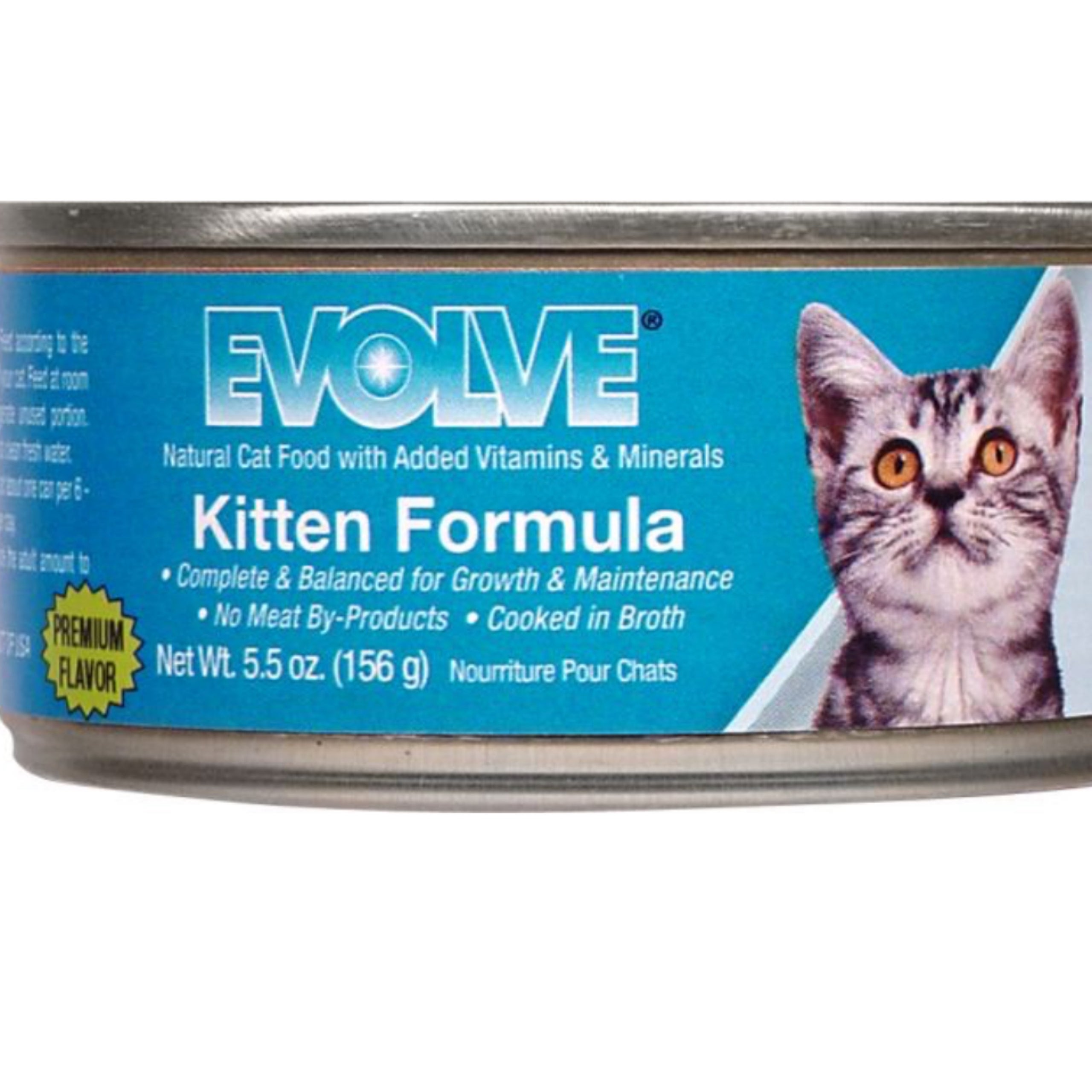 Evolve Turkey Kitten 5.5oz The Fox Hollow Pet Boutique